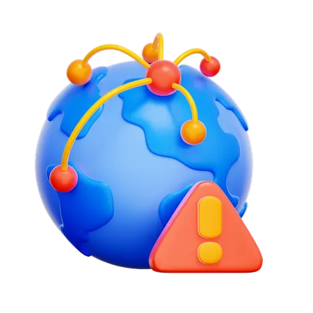 Global Supply Chain Crisis  3D Icon