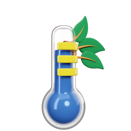 Global Temperature  3D Icon