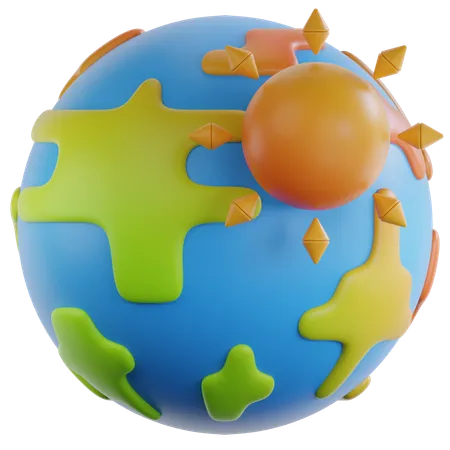 Global Warming Climate Environment Ecology Global Nature Change Earth Warming Climate Change Weather Temperature Water Disaster Landscape Pollution Concept Green Drought Planet Environmental Heat World Natural Summer Plant Leaf Globe Eco Background Sun Tree Energy Hot Food 3D Icon