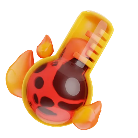 Global warming  3D Icon