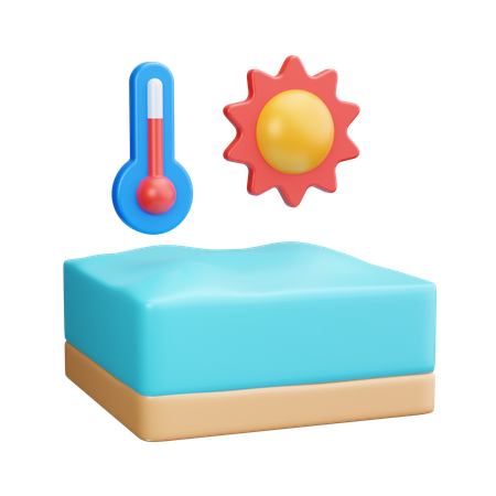 Global Warming  3D Icon