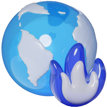 Global Warming  3D Icon