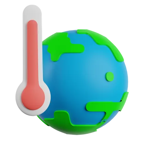 Global Warming  3D Illustration