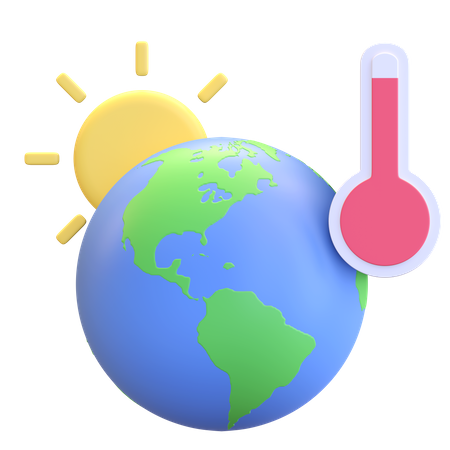 Global Warming  3D Illustration