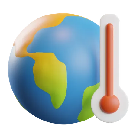 Global Warming  3D Illustration