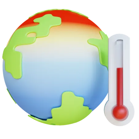 Global Warming  3D Illustration