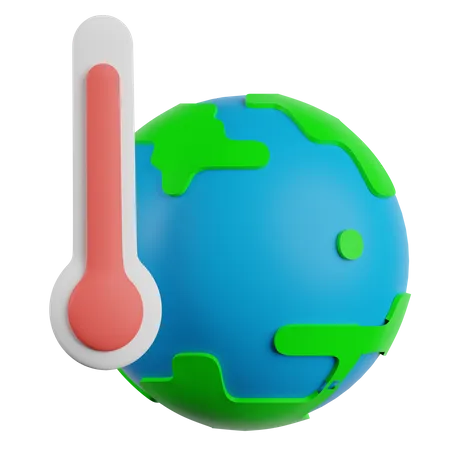 Global Warming 3D Illustration