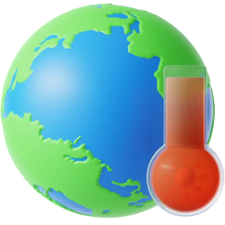 Global warning  3D Icon