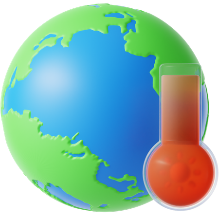 Global warning  3D Icon