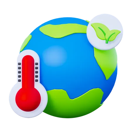 Global Worming  3D Icon