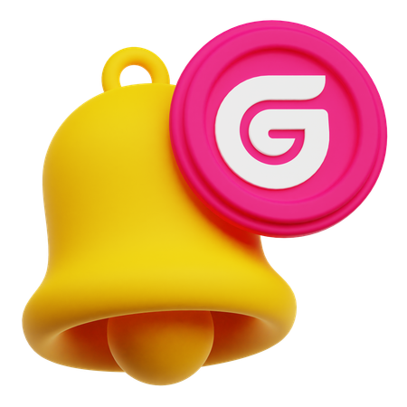 Globale Social-Chain-Benachrichtigung  3D-Symbol