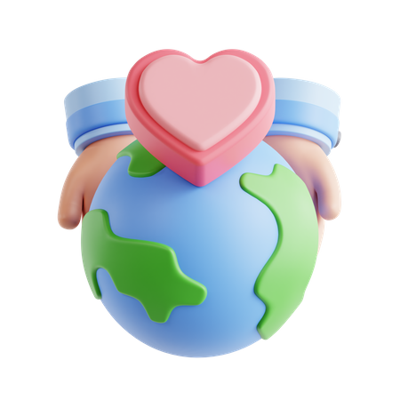Globale wohltätigkeit  3D Icon