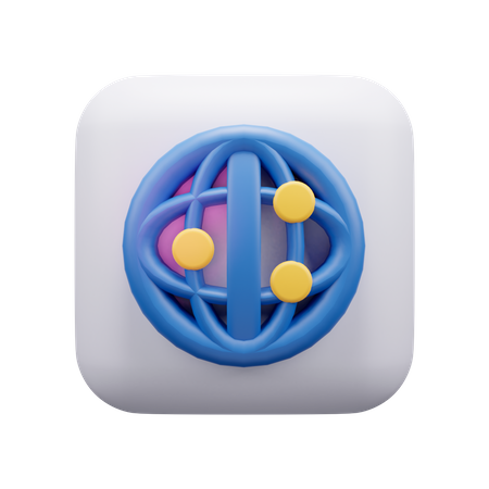 Globaler Service  3D Icon