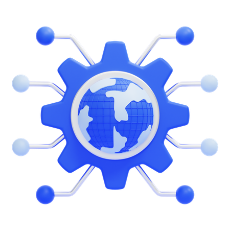 Globalisierung  3D Icon