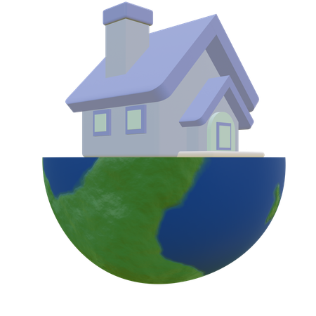 Globalização  3D Icon