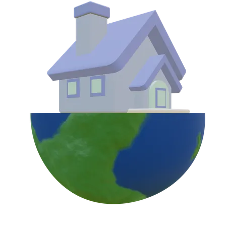 Globalização  3D Icon