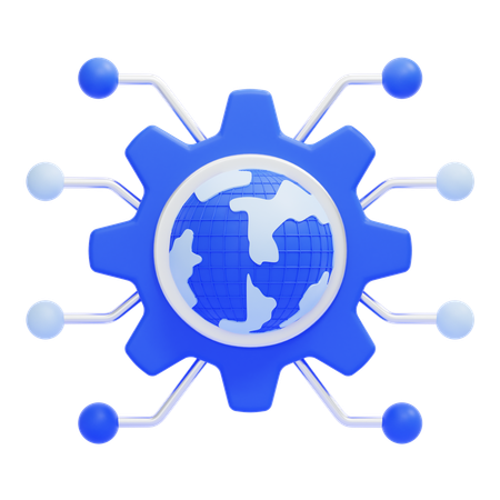 Globalization  3D Icon