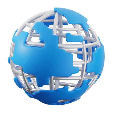 Globalization  3D Icon