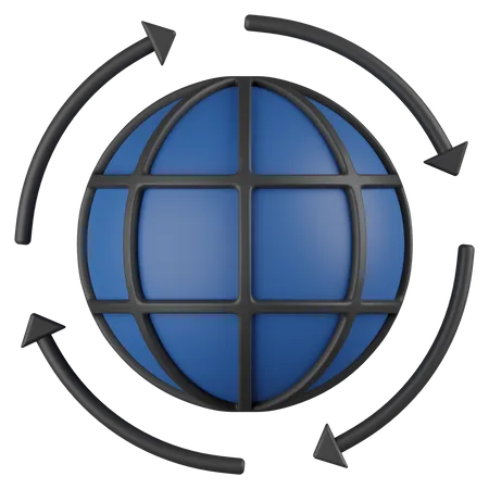 Globalization  3D Icon