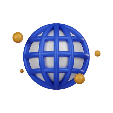 Elevate Your Projects With A 3 D Rendered Minimal Internet Connection Globe Icon Symbolizing Global Connectivity Add A Sleek And Modern Touch To Your Designs Ideal For Web Presentations And More 3D Icon