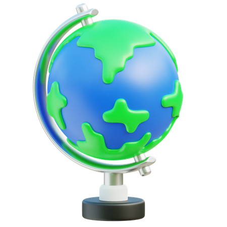 Globe  3D Icon