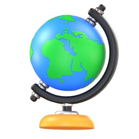 Globe  3D Icon