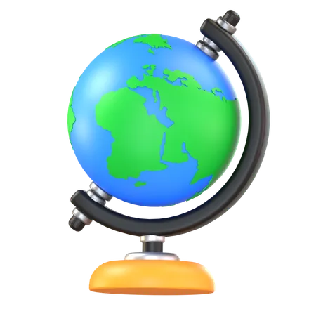 Globe  3D Icon