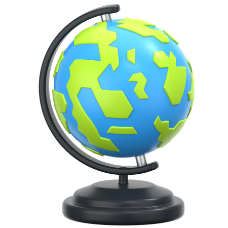 Globe  3D Icon