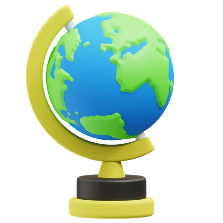 Globe  3D Icon