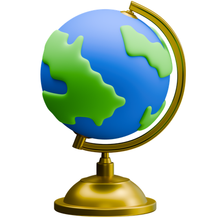 Globe  3D Icon