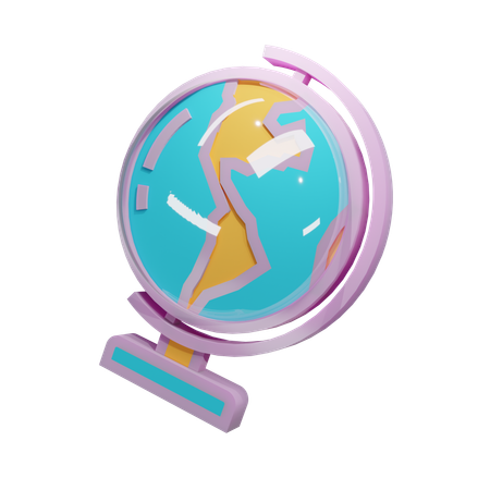 Globe  3D Icon