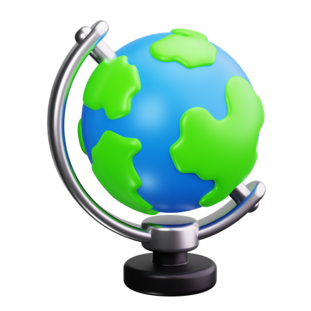 Globe  3D Icon