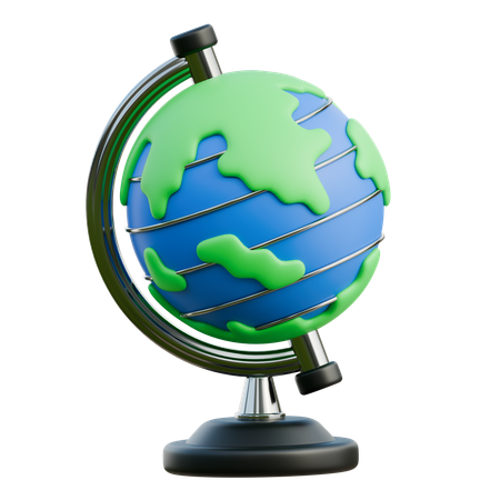 Globe  3D Icon