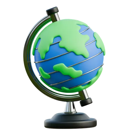 Globe  3D Icon