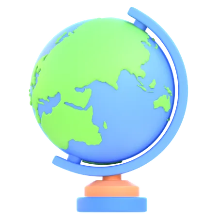 Globe  3D Icon