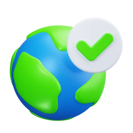 Globe  3D Icon