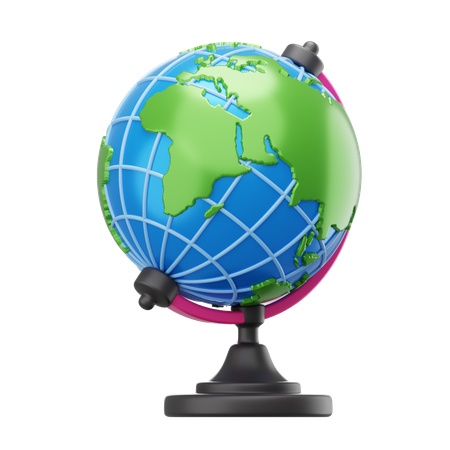 Globe  3D Icon