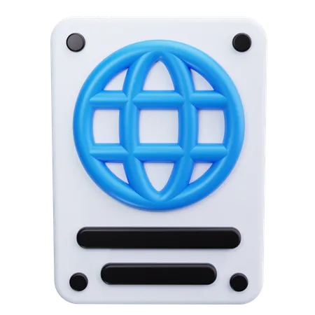 Globe  3D Icon