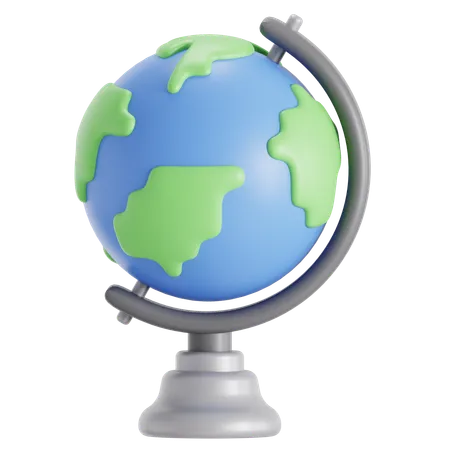 Globe  3D Icon