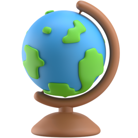 Globe  3D Icon
