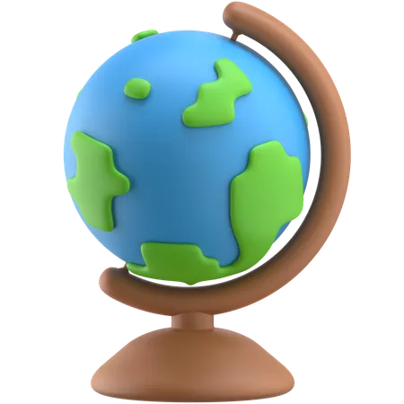 Globe  3D Icon