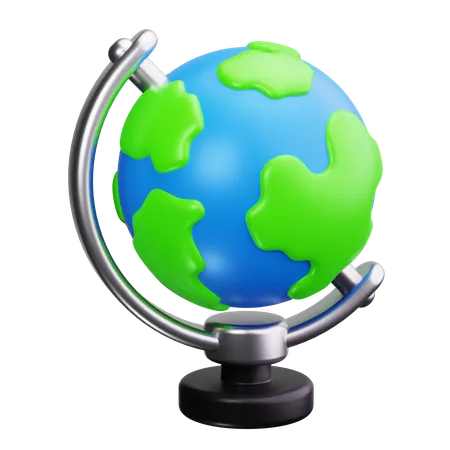 Globe  3D Icon