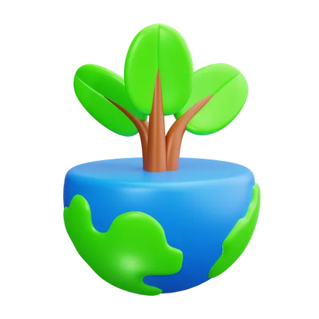 Globe  3D Icon