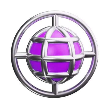 Globe  3D Icon