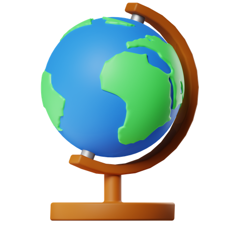 Globe  3D Icon