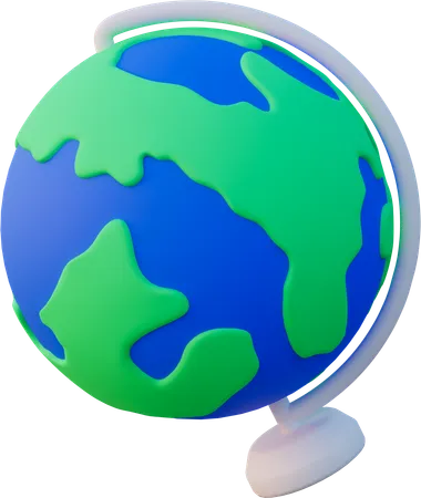 Globe  3D Icon