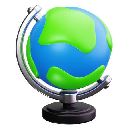 Globe  3D Icon