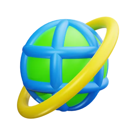 Globe  3D Icon