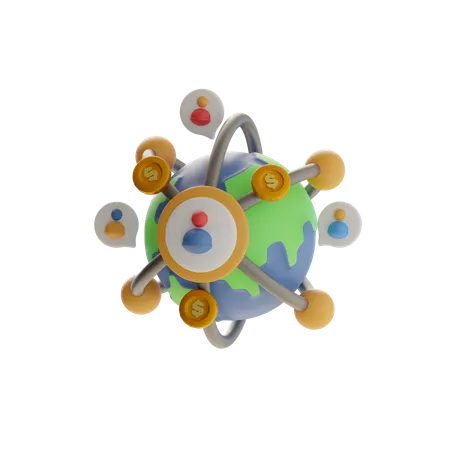 Globe  3D Icon