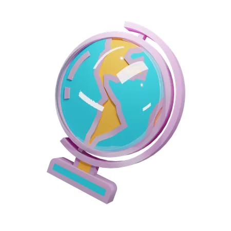 Globe  3D Icon